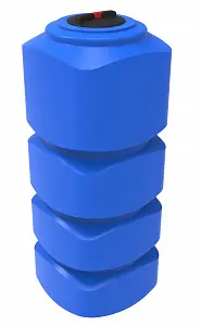 Пластиковая емкость ЭкоПром L 1000 (Синий) 1